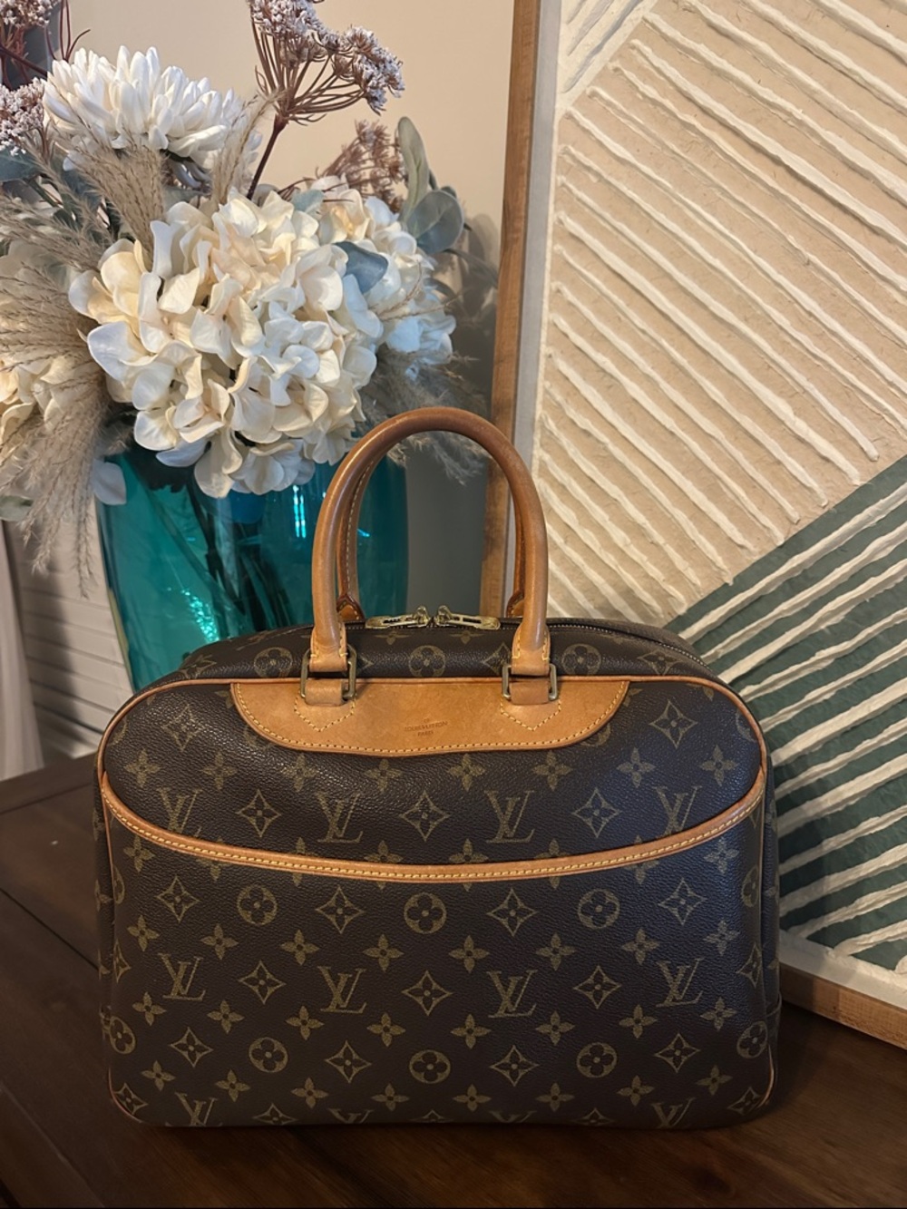 👜 Authentic Louis Vuitton Deauville – Monogram Canvas